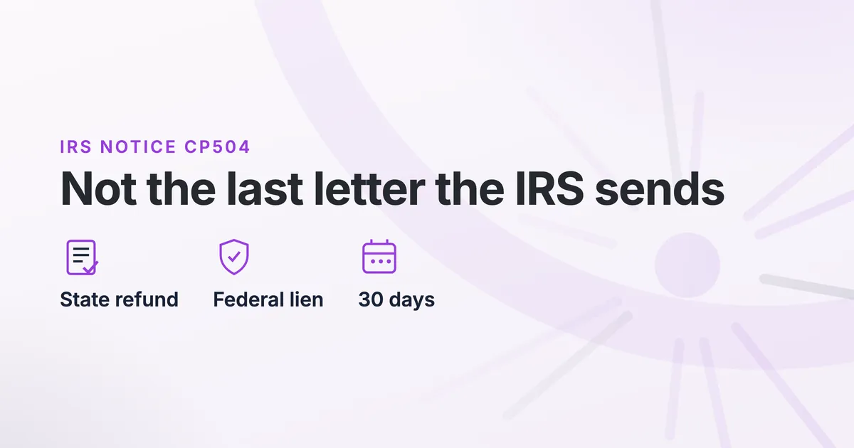 Is CP504 the Final Notice Before the IRS Levies You