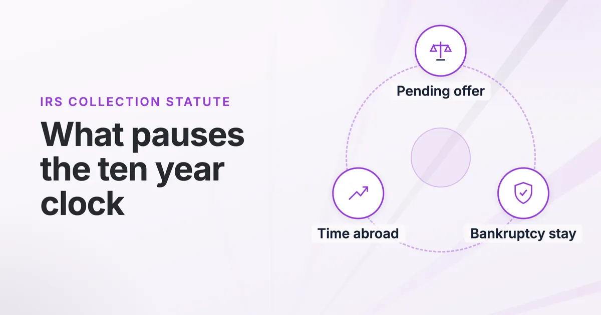 Does Tax Debt Expire and How the IRS 10 Year Collection Clock Really Works
