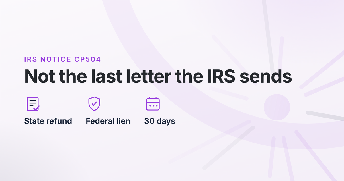Is CP504 the Final Notice Before the IRS Levies You