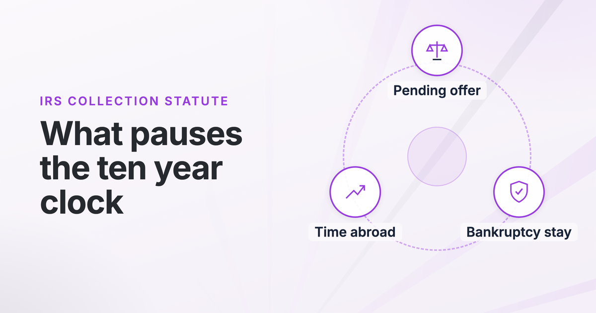 Does Tax Debt Expire and How the IRS 10 Year Collection Clock Really Works